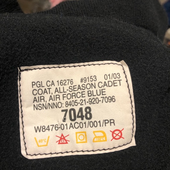 Military Air Force winter snow coat size large - Picture 8 of 8